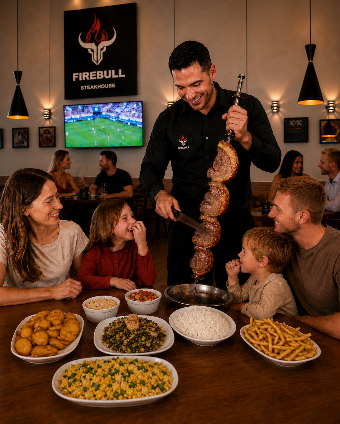 Churrasco em família